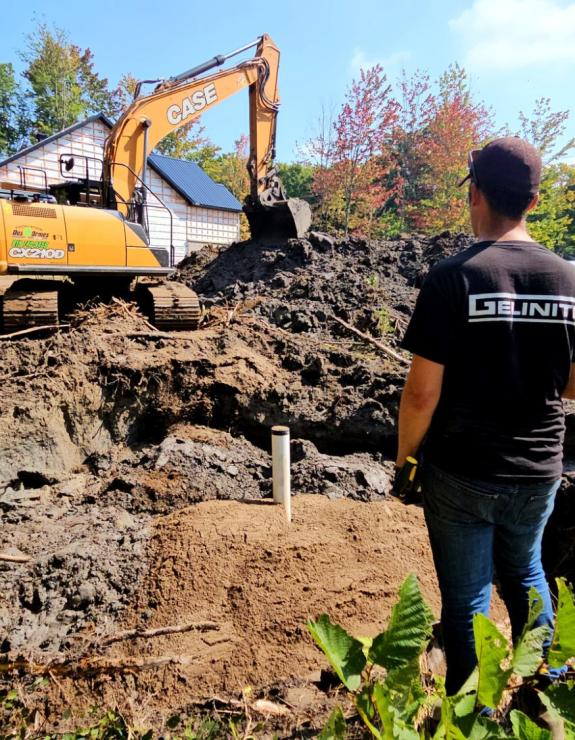 Image pour la réalisation: Pose de puits de filtration
